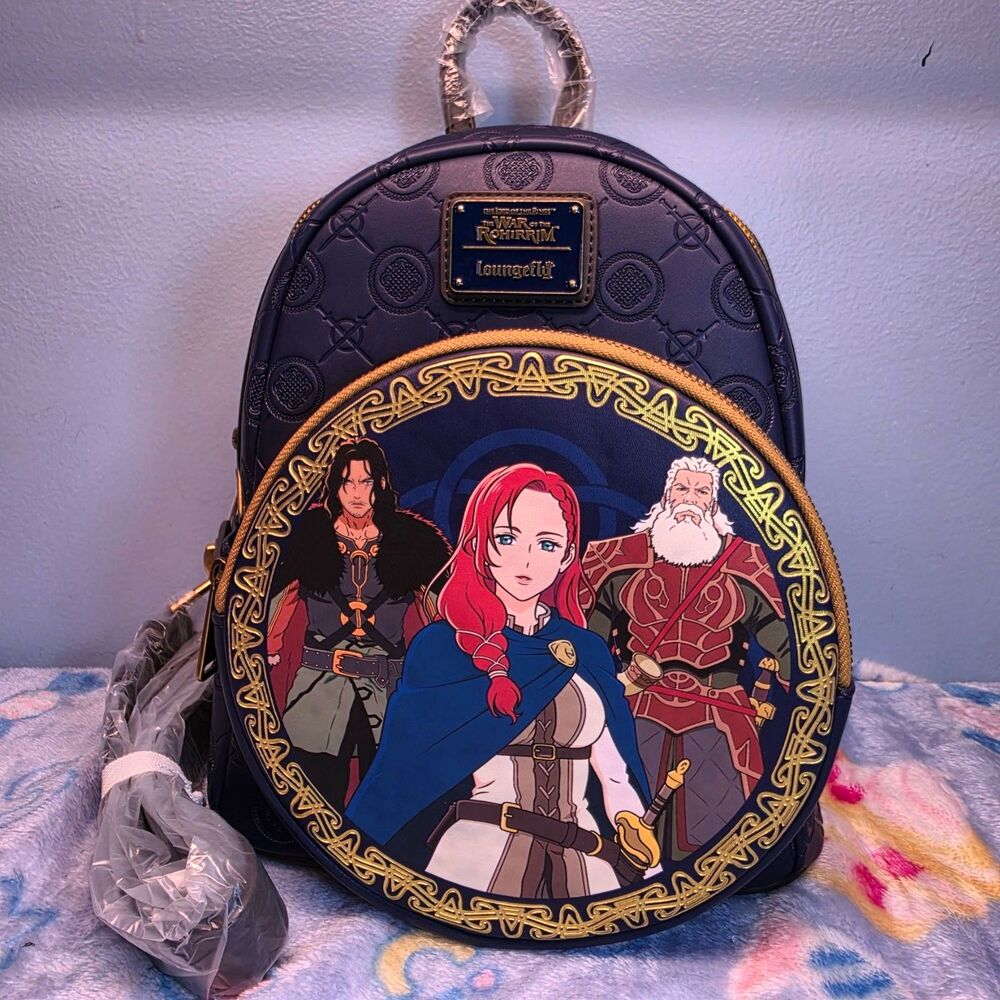 Loungefly The Lord of the Rings War of the Rohirrim Mini Backpack